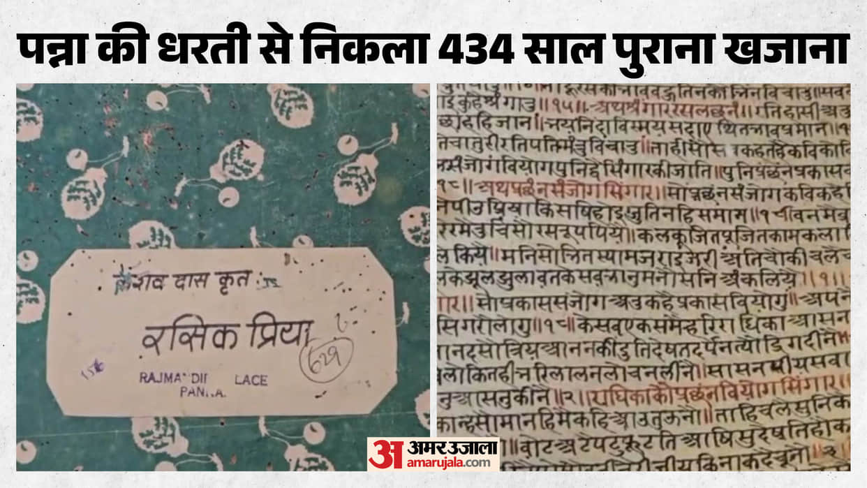 rasikpriya handwritten manuscript acharya keshavdas gyan bharatam campaign ancient manuscripts digitization