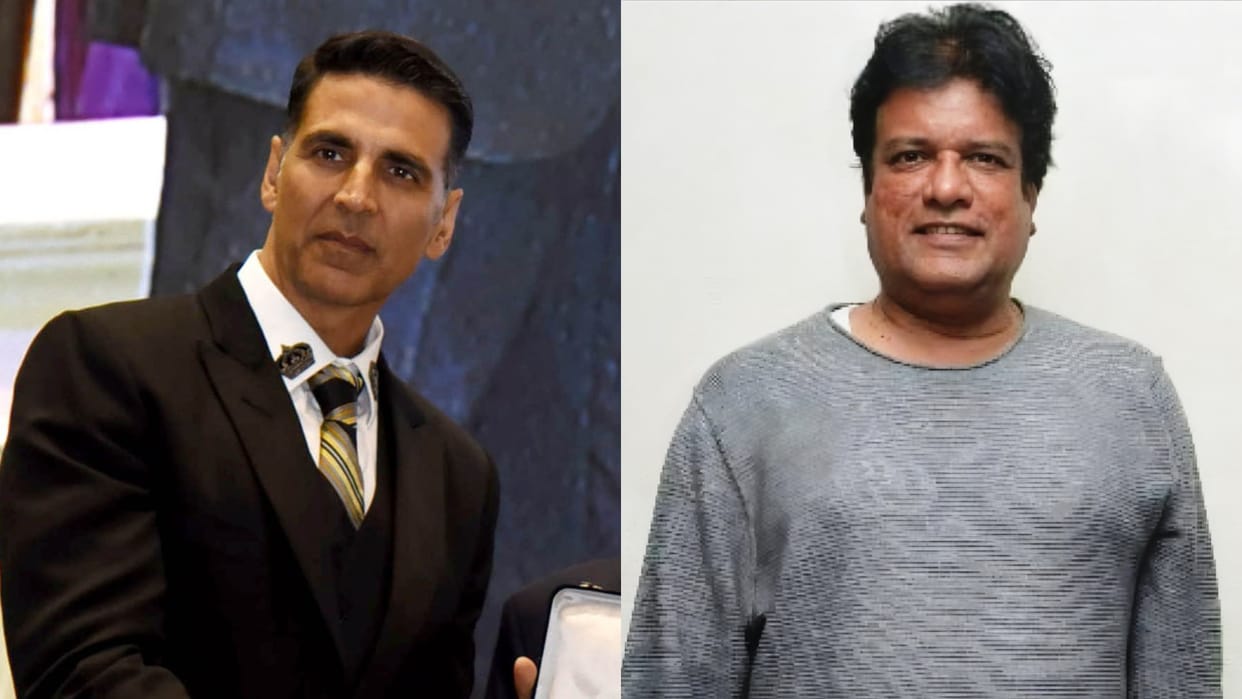 Akshay Kumar concerned about Rajesh sharma insect bite him on the set of Fauzi