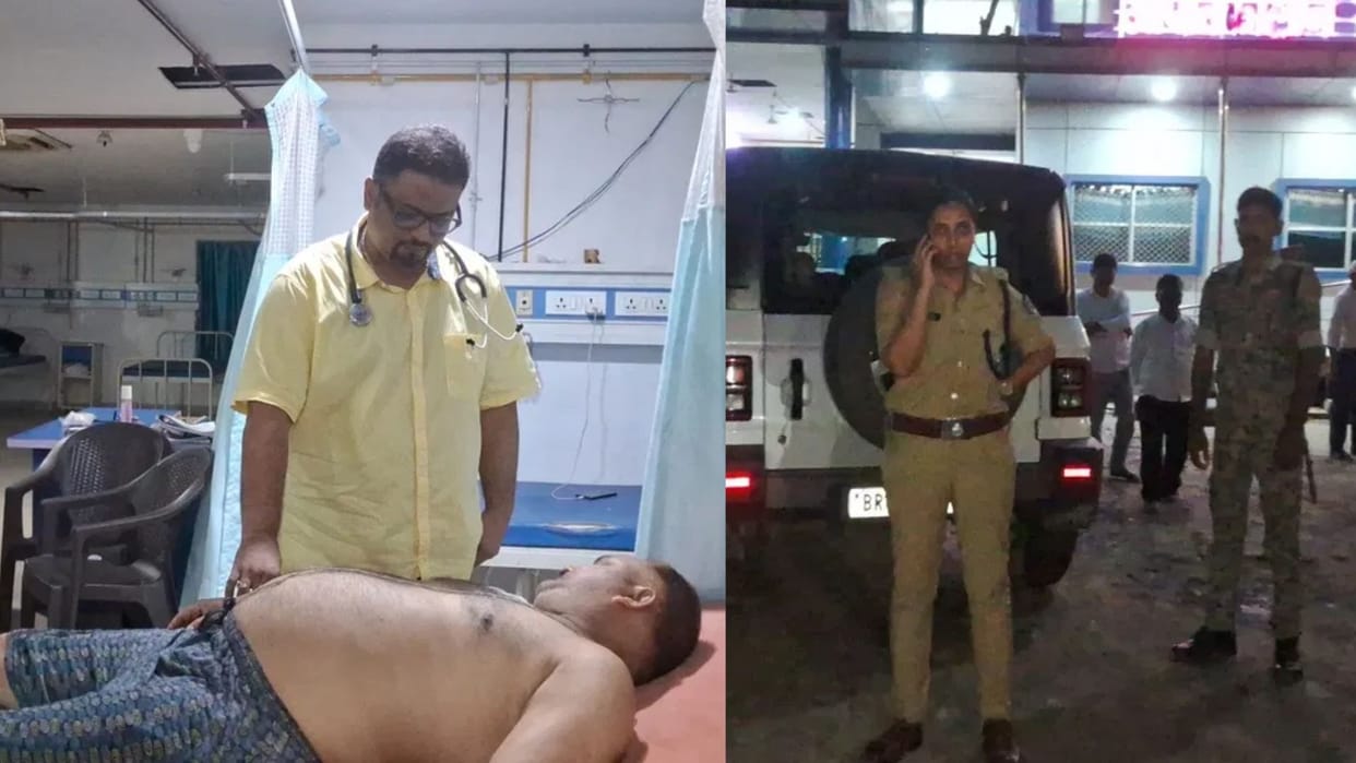 Bihar Crime Gunmen Storm Shop and Open Fire, Shatter Businessman's Hand Panic in Area
