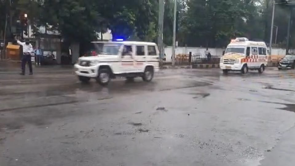 Green corridor created for critical patient in Bilaspur; airlifted to Hyderabad via air ambulance