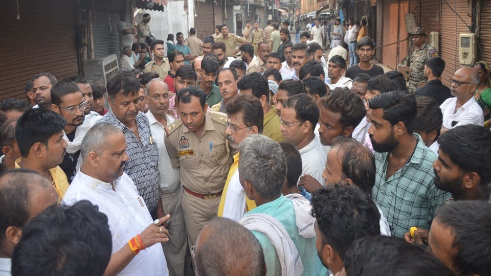 Massive Search Operation Continues for Missing Woman After Subhash Bazaar Shop Collapse
