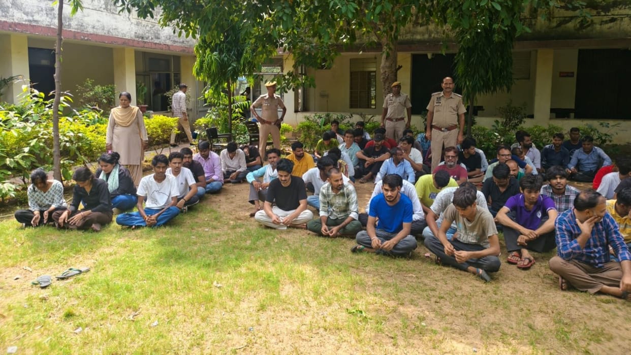 Jaipur Police Arrest 313 Criminals in Special Area Domination Drive, Crackdown on Gang Members