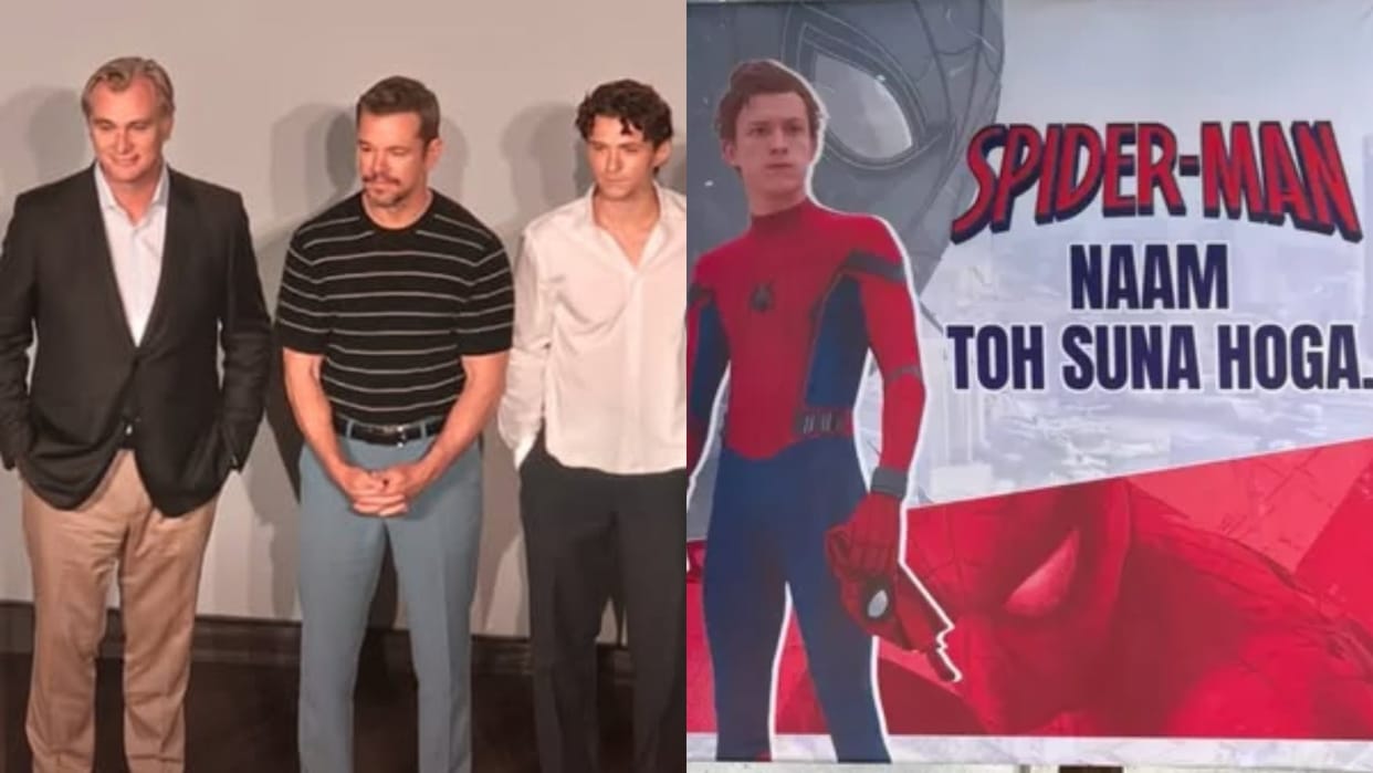 Movie The Odyssey Screening At Mumbai Attend By Christopher Nolan To Matt Damon And Tom Holland