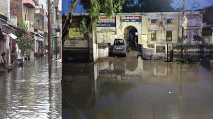 Hathras rain causes water logging
