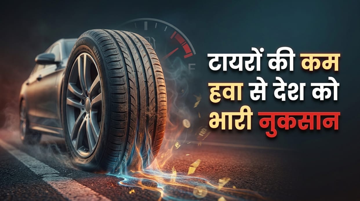Low Tyre Pressure Wastes Rs 4,500 Crore Worth of Fuel Every Year in India: ATMA Study