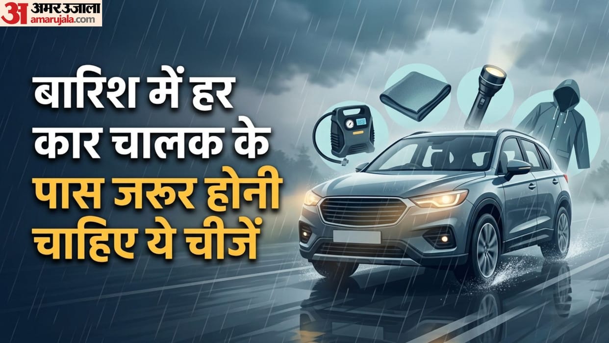 Monsoon Car Care Essentials 4 Must-Have Things Every Driver Should Keep in Vehicle for Rainy Season