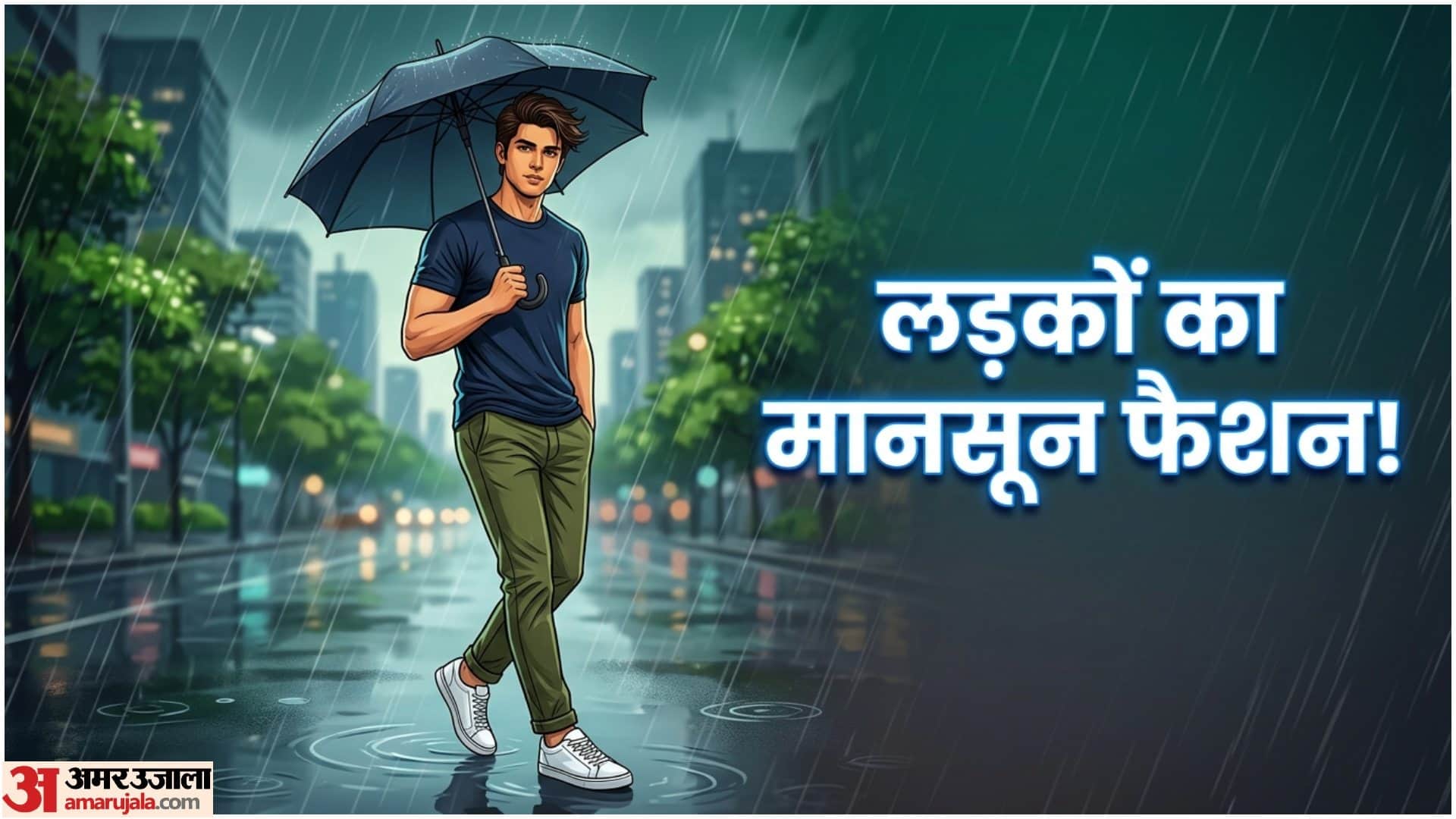 मानसून में लड़कों के लिए फैशन टिप्स