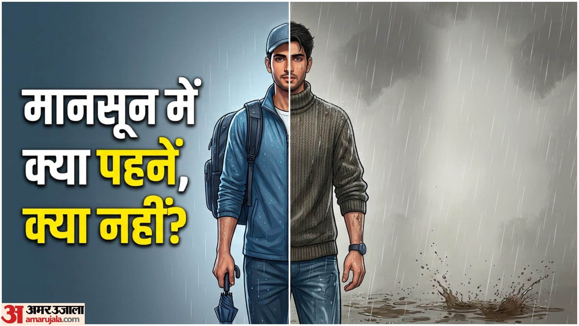 Monsoon Fashion Tips For Men Outfit Ideas And Style Guide In Rainy Season