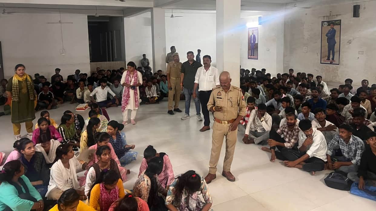 Varanasi police busted network marketing racket rescuing 250 young men and women and detaining 20 individuals
