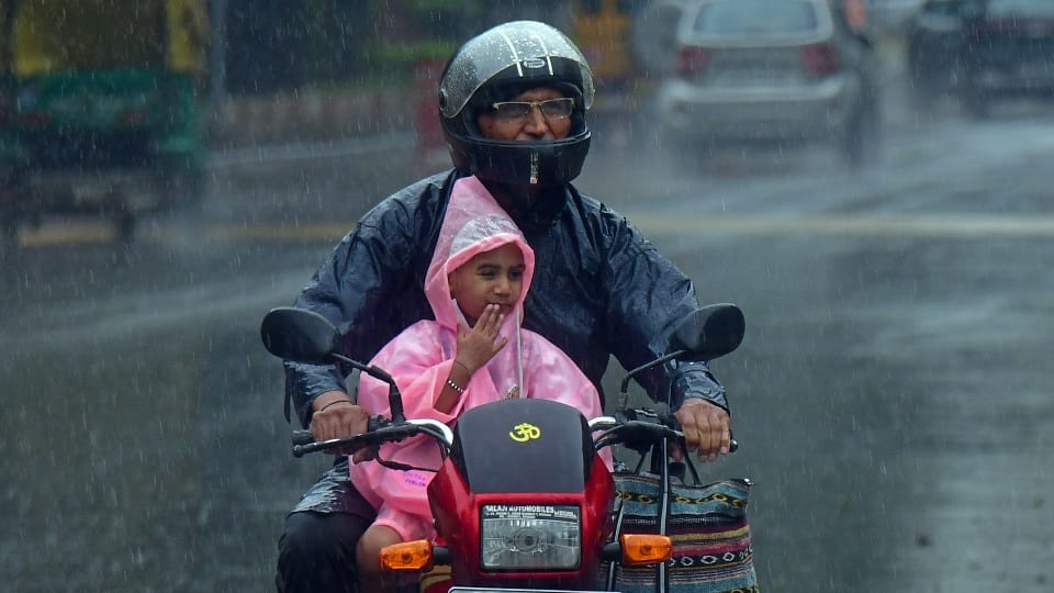 Heavy rain in Chandigarh traffic jams alert issued for five more days of heavy rainfall