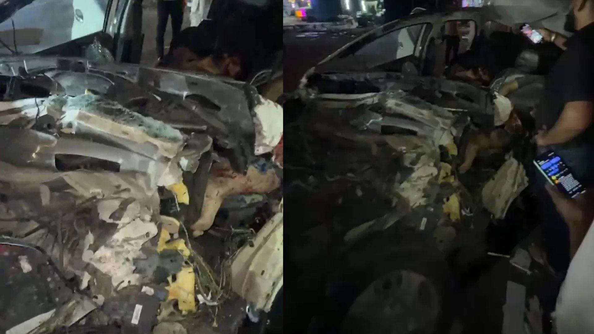 भीषण हादसे में दो युवकों की दर्दनाक मौत
