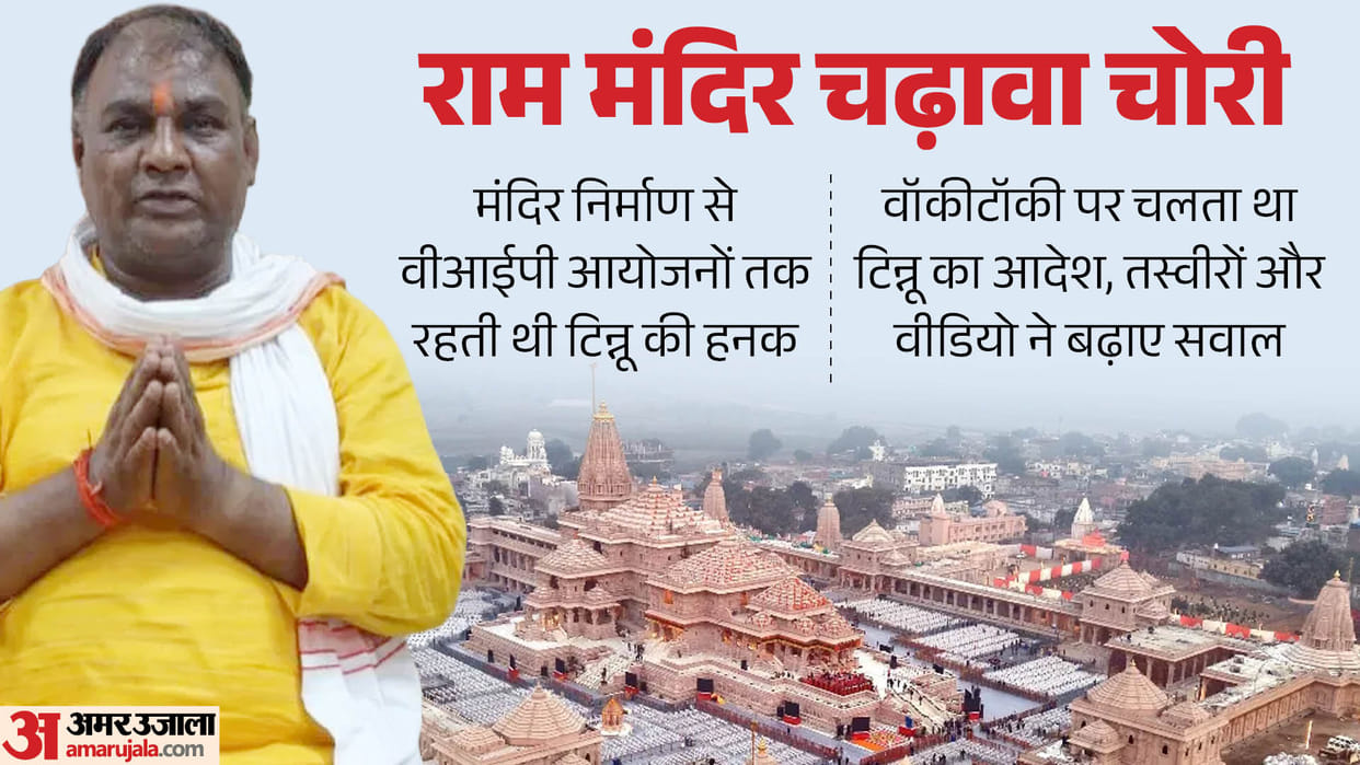 Ram Mandir Donation Scam Tinnu Yadav held sway everywhere from temple construction to VIP event raise question