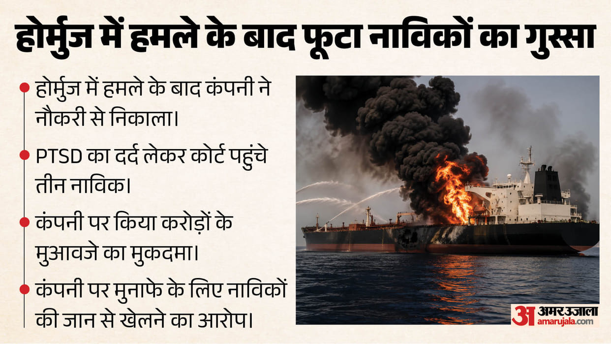 Survived missile but lost job Sailors deployed in Hormuz sue shipping company know what is full case