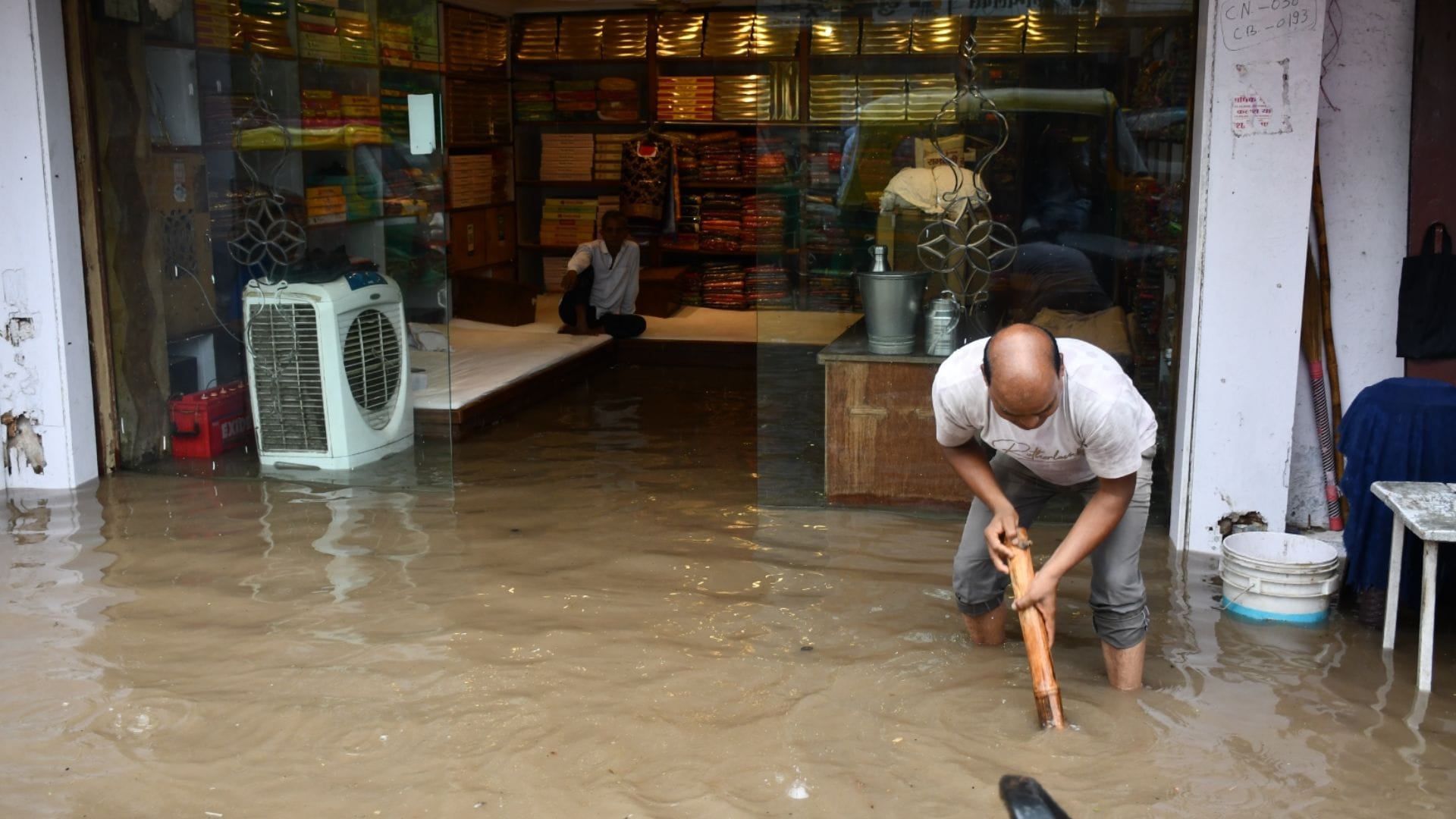 Varanasi rain 29 areas of city submerged water remained logged on roads for hours