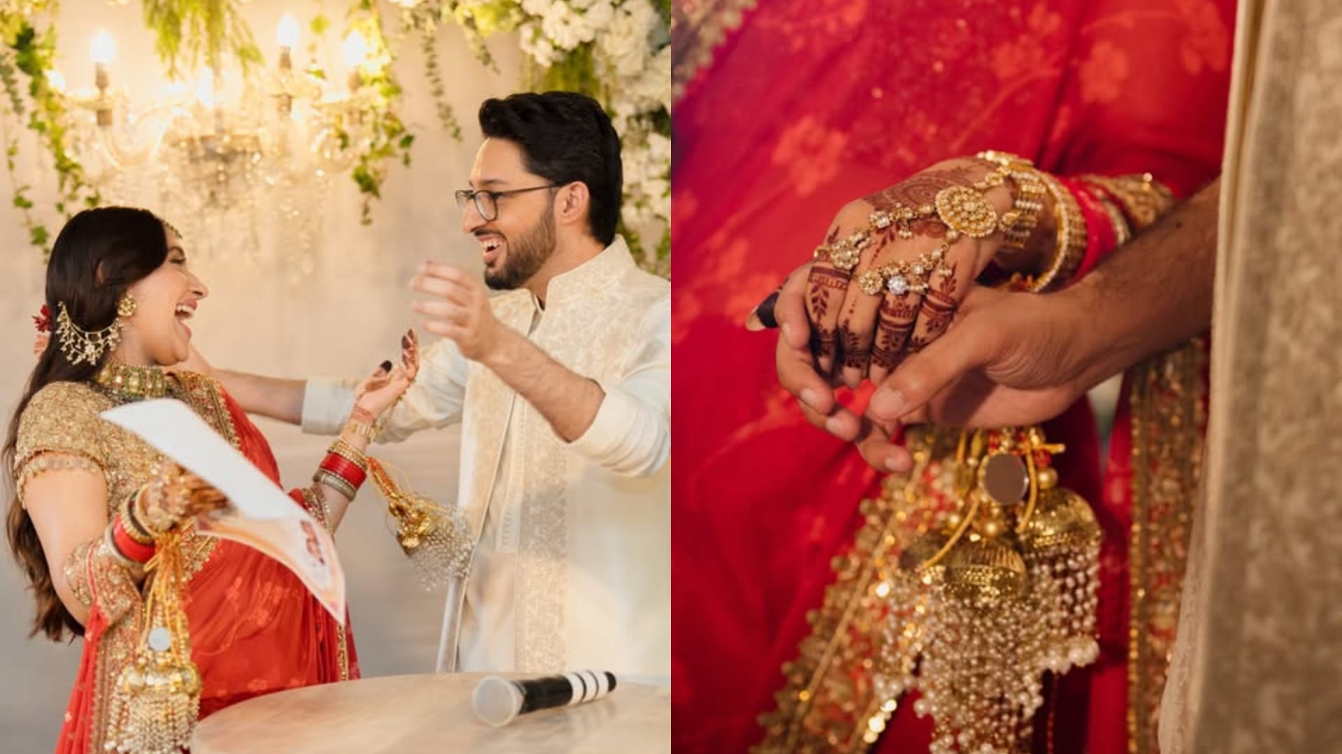 Alia Bhatt help Akansha Ranjan Kapoor tie kaleeras before wedding with Sharan Sharma