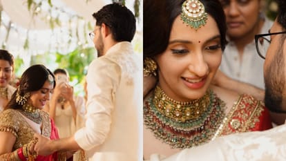 Akansha Ranjan and Sharan Sharma Tie The Knot Share Wedding Photos