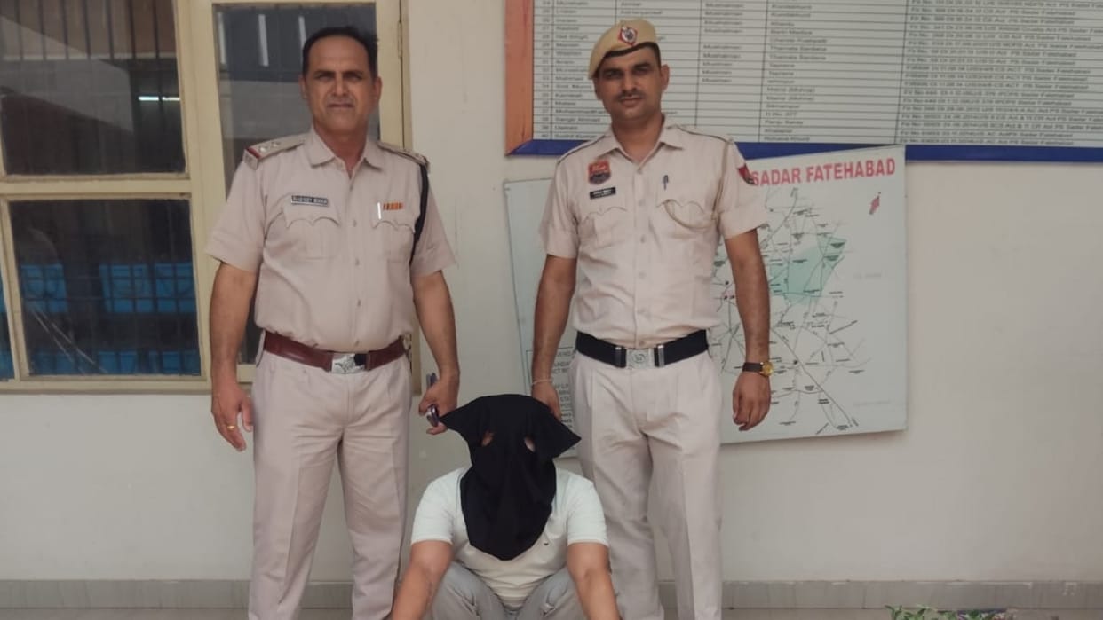 Suspended Sarpanch involved in the murder of a former Sarpanch from Fatehabad arrested; Creta car recovered