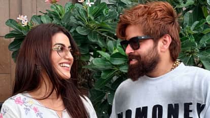 Akshara singh ready to collab with Haryanvi singer lyricist Aarya Masoom Sharma shares Photos