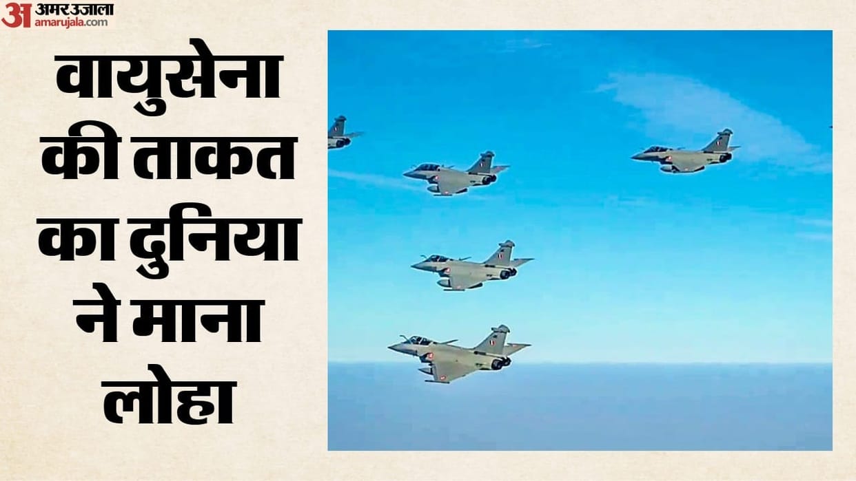 Global Air Powers Ranking 2026 IAF ranked third most powerful air force after US Russia stays ahead of China