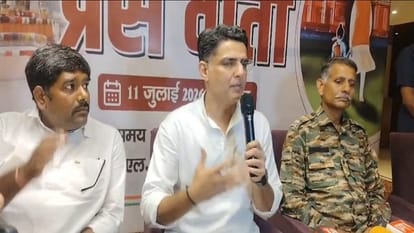 कांग्रेस महासचिव सचिन पायलट।