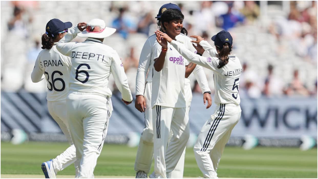 IND W vs ENG W: Kranti Goud maiden five-fer gives India 100 plus runs leads