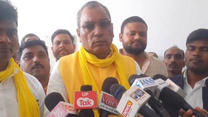यूपी के कैबिनेट मंत्री ओम प्रकाश राजभर।