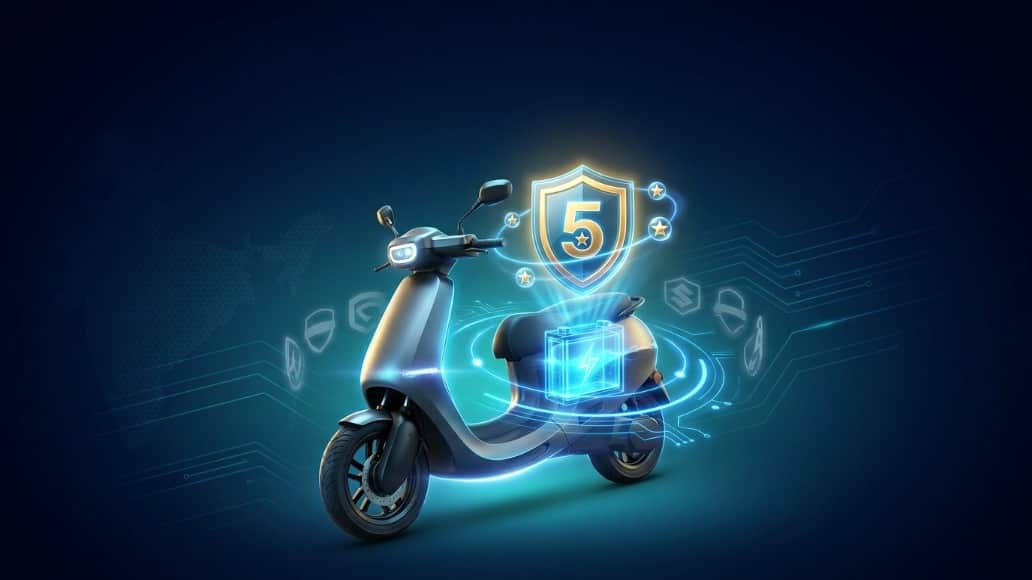 Top 5 Electric Scooters Offering 5-Year Battery Warranty