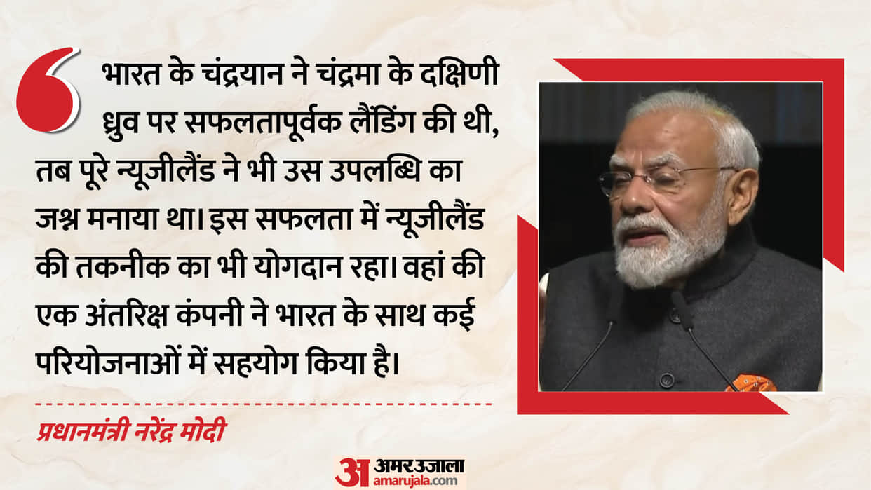 PM Modi in new zealand aucland address to indian diaspora main points of speech