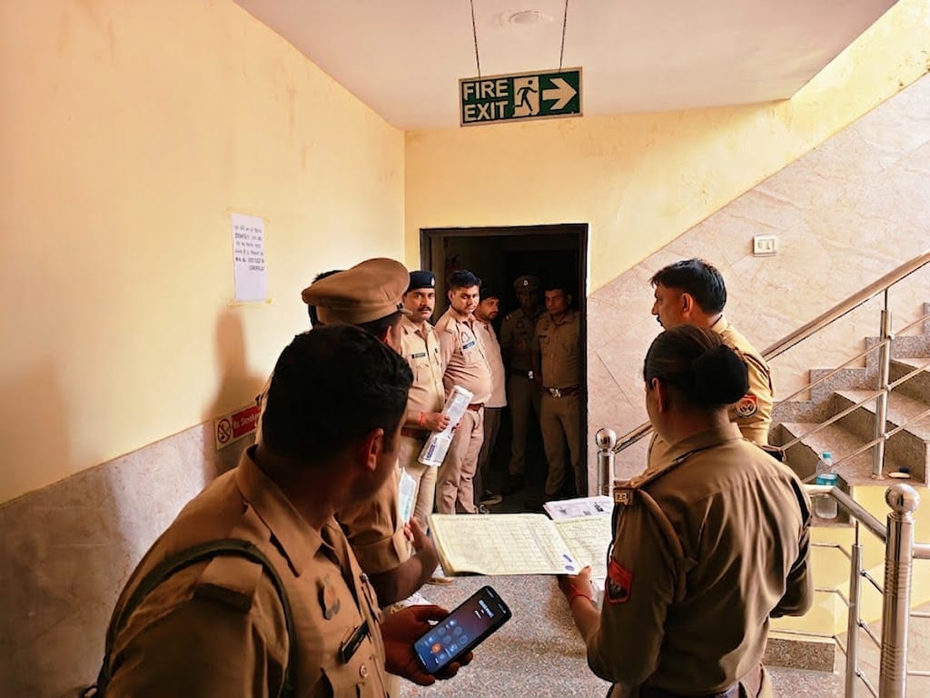 Police raid in closed restaurant rooms, five couples found, investigation of documents started