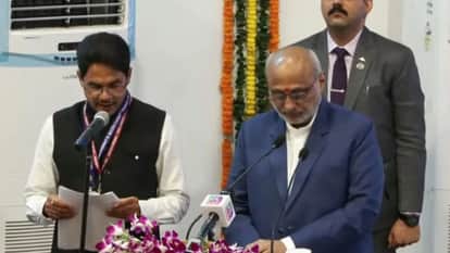 सभा को संबोधित करते भारत के उपराष्ट्रपति सीपी राधाकृष्णन