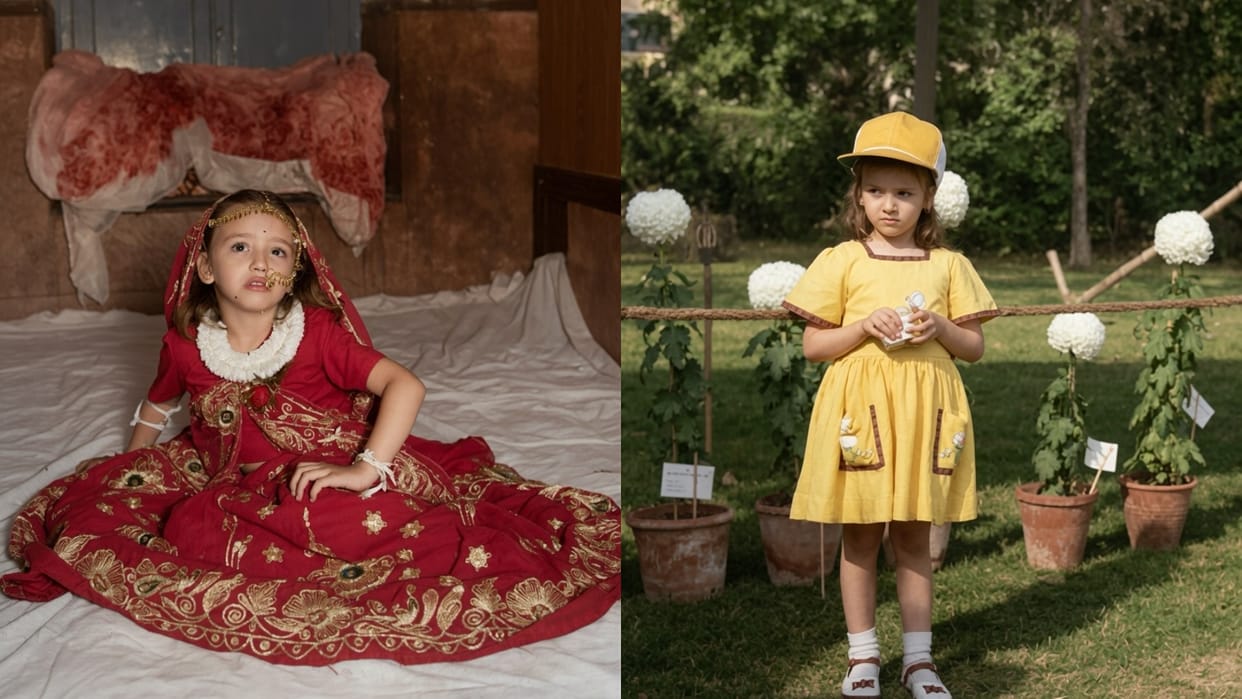 Dhurandhar film actress saumya tandon shared her chilhood photos on social media