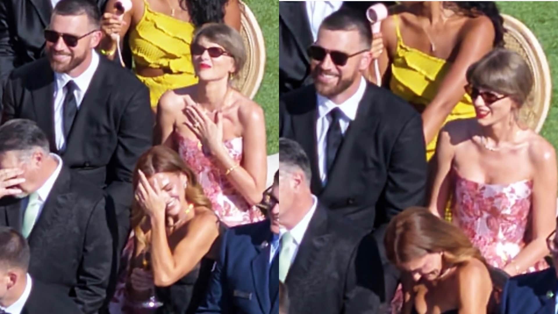 Taylor Swift Travis Kelces First Public Appearance As Husband And Wife after marriage