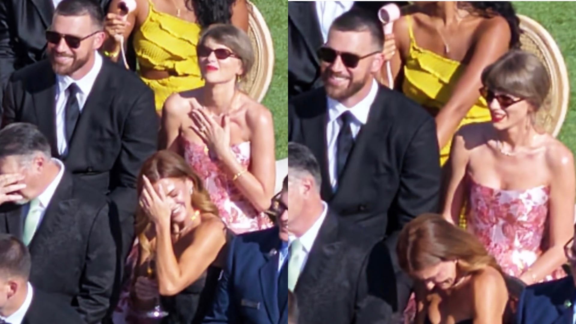 Taylor Swift Travis Kelces First Public Appearance As Husband And Wife after marriage