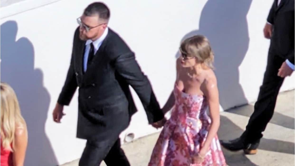 Taylor Swift Travis Kelces First Public Appearance As Husband And Wife after marriage