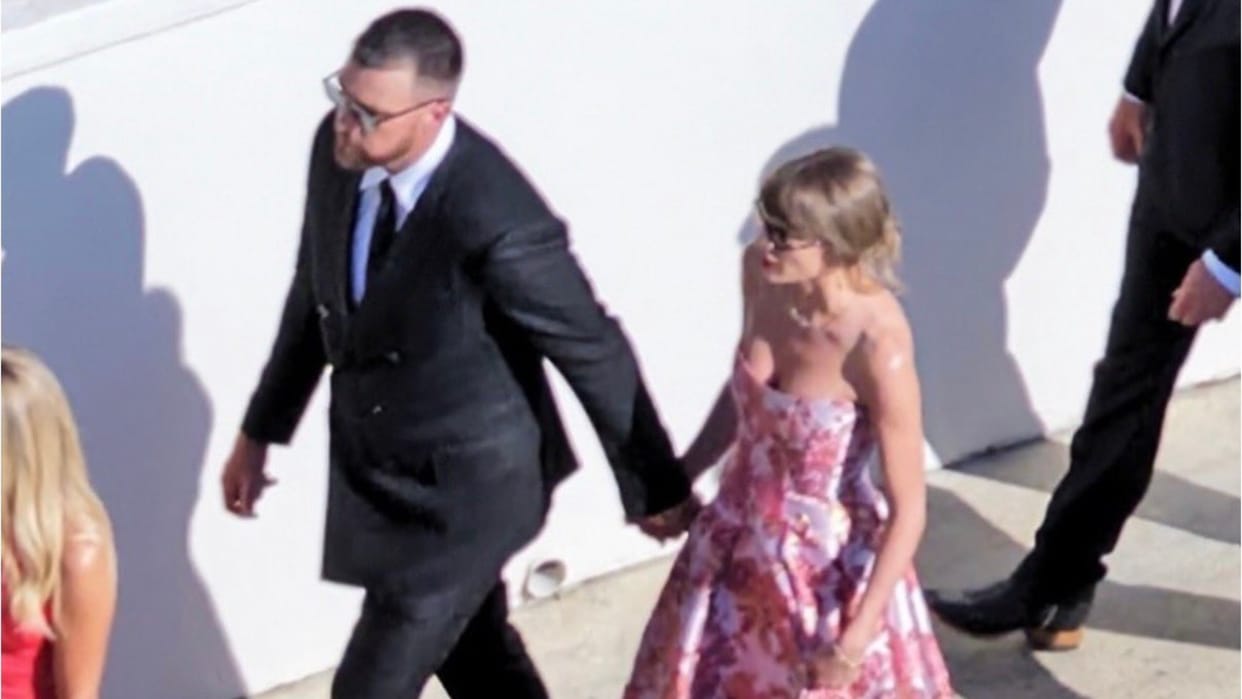 Taylor Swift Travis Kelces First Public Appearance As Husband And Wife after marriage