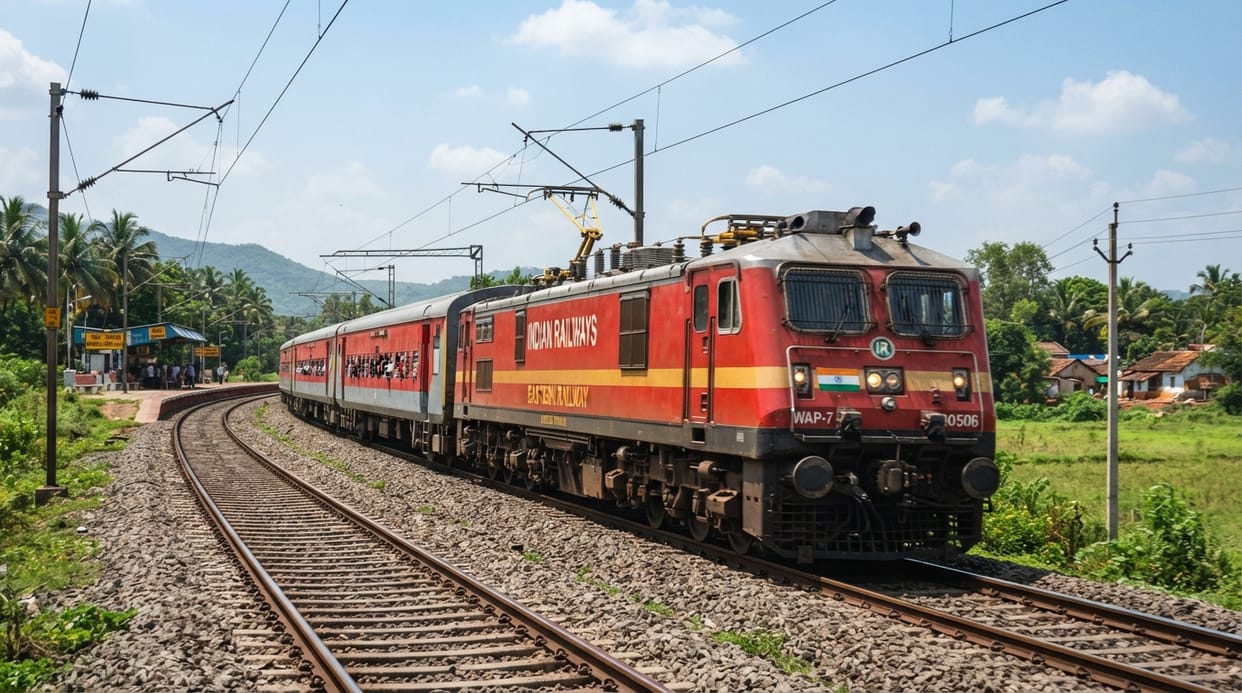 Four railway signals in Prayagraj covered with black cloth; Barauni-Gondia Express halted