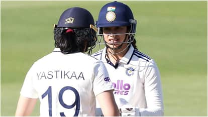 IND W vs ENG W: Indian womens team wins lords test Kranti Gaud Yastika Bhatia Smriti made records and stats
