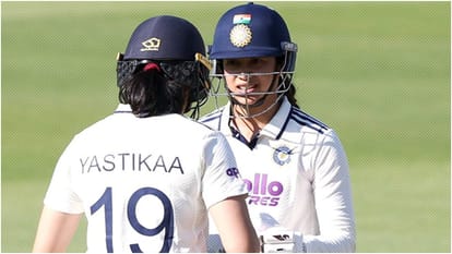IND W vs ENG W: Indian womens team wins lords test Kranti Gaud Yastika Bhatia Smriti made records and stats