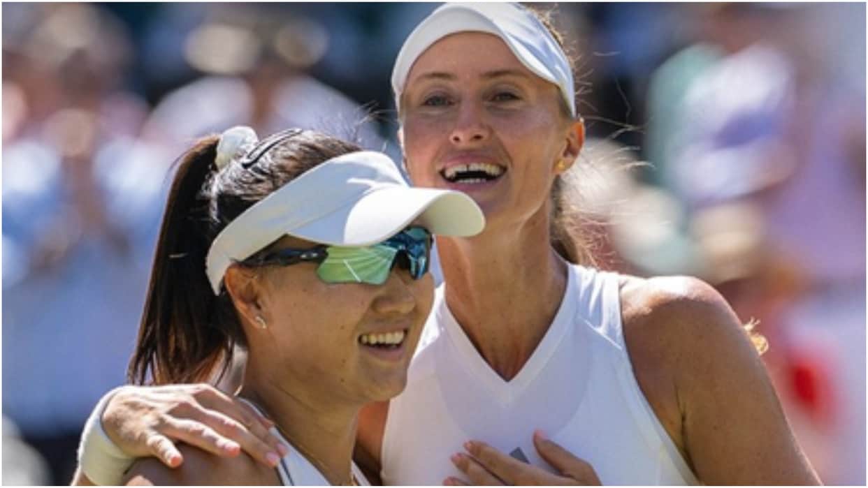 Wimbledon 2026: Guo Hanyu and Kristina Mladenovic crowned women's doubles champions
