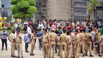 Blood-stained skirt and slippers chips packets cold drink bottle Ghaziabad Murder and brutality