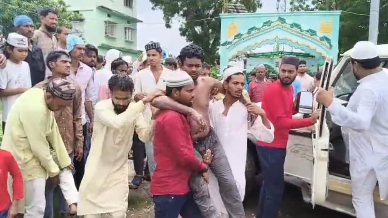 Bihar news Tragic Accident During Funeral in Bhagalpur Six Injured from High-Tension Power Line