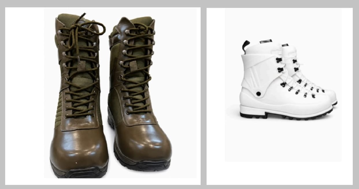 Kanpur OEF develops indigenous boots Soldiers feet to stay warm even in the freezing cold of Leh and Siachen