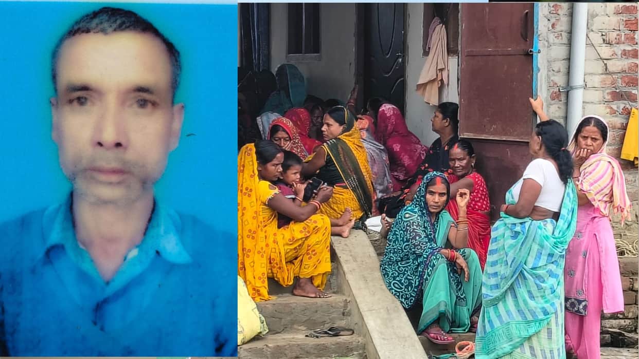 In Maharajganj, an intoxicated son bludgeoned his father to death with a brick.