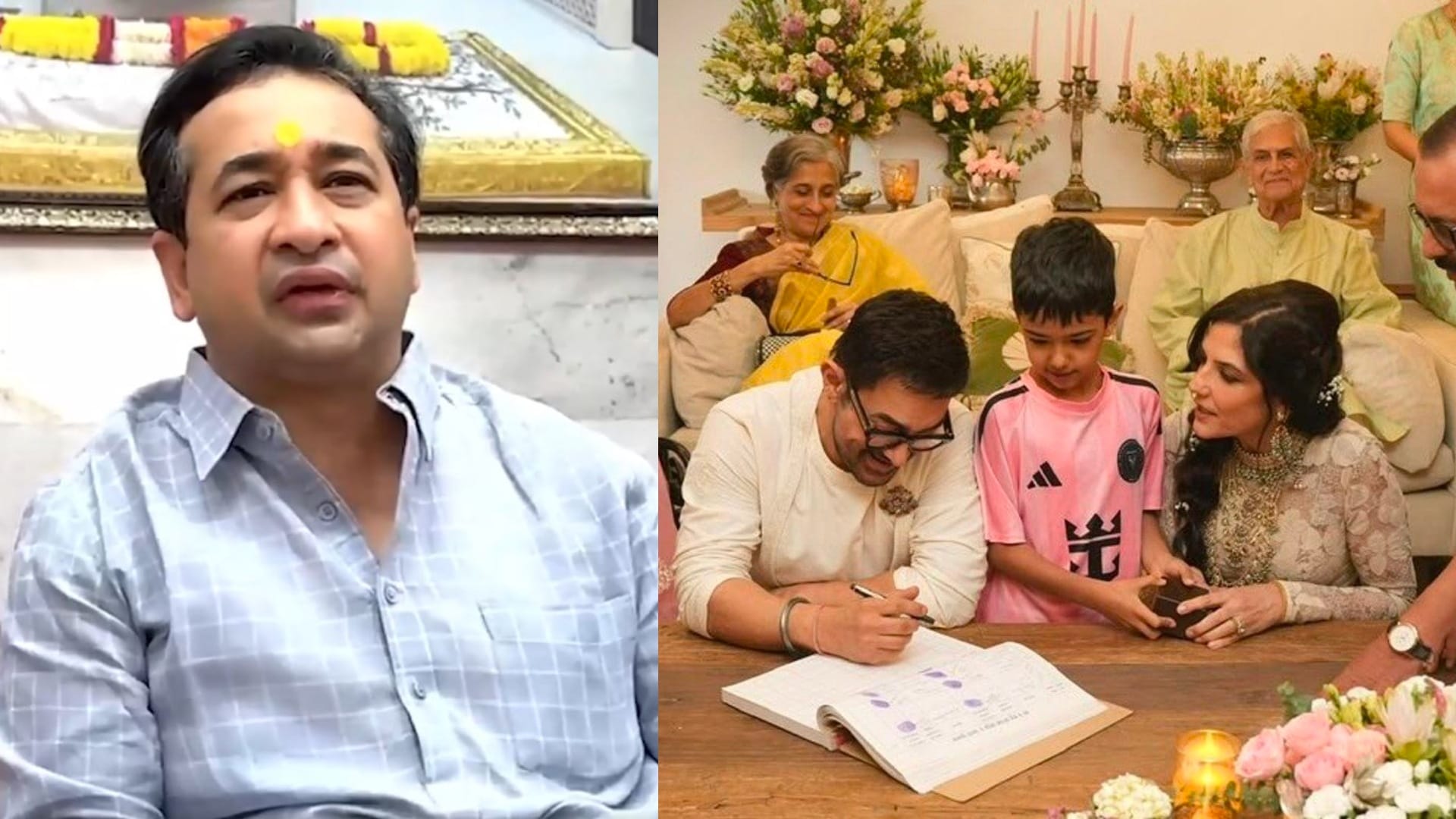 After Nitesh Rane Shiv Sena Leader Sanjay Shirsat Targets Aamir Khan Over His third Marriage