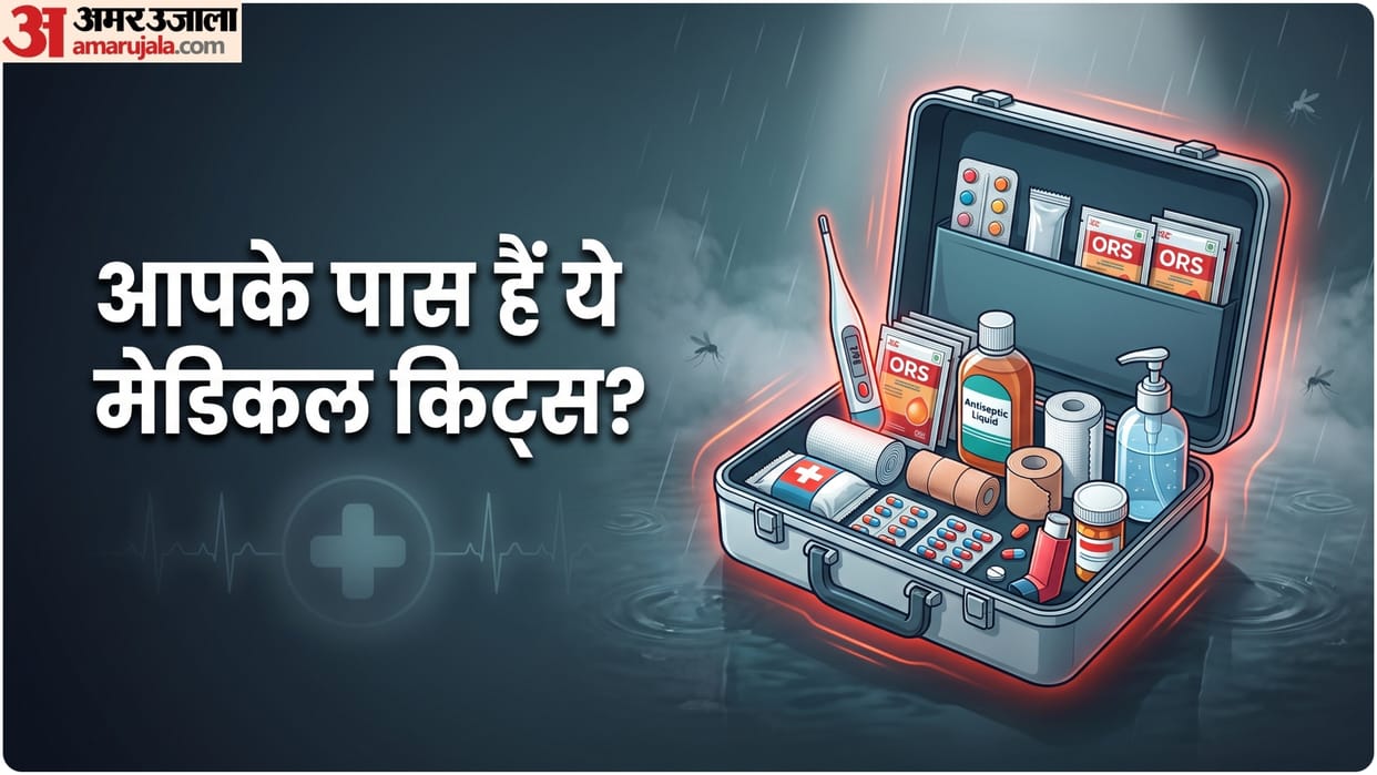 diseases risk in monsoon season necessary health kits at home
