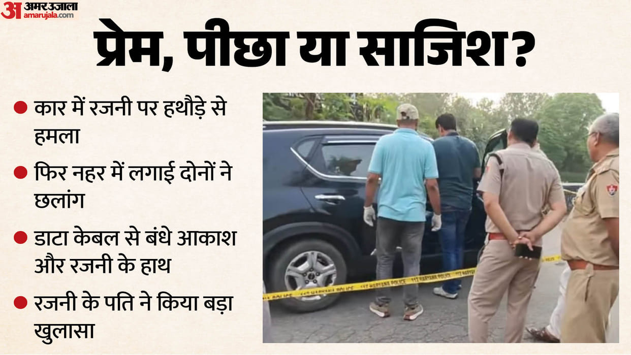dead Bodies of man and woman recovered from Agra Canal their hands tied with data cable