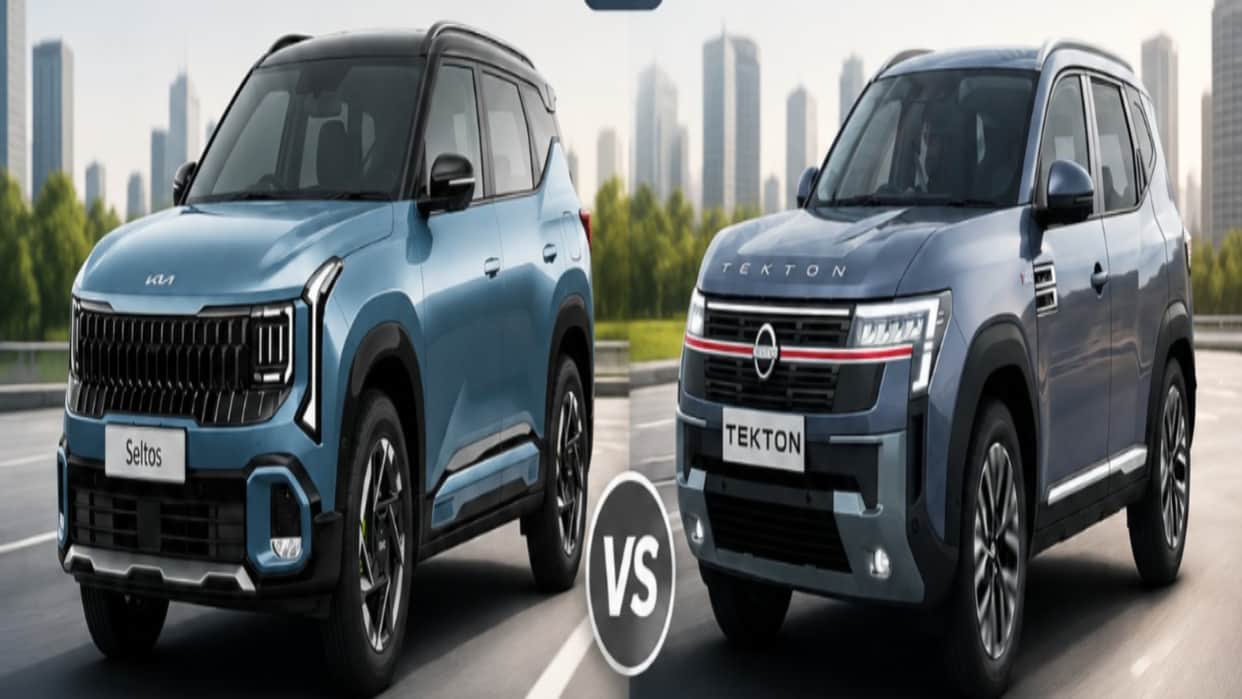 Nissan Tekton vs Kia Seltos, Which Mid-Size SUV Offers Better ?