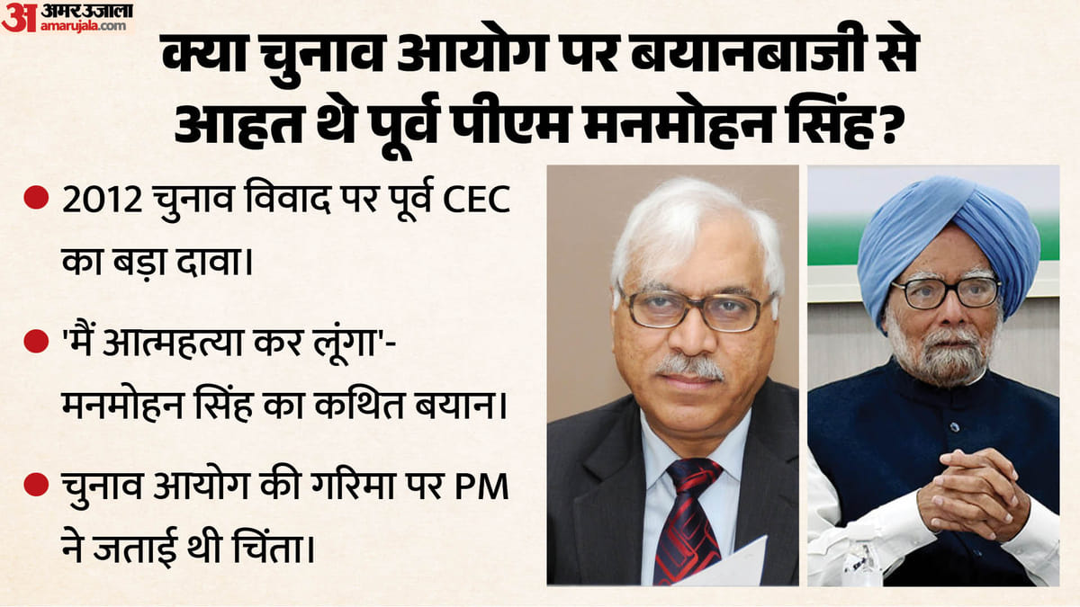 'मैं आत्महत्या कर लूंगा...': ऐसा क्यों बोले थे डॉक्टर मनमोहन सिंह? पूर्व CEC कुरैशी की किताब में बड़ा खुलासा