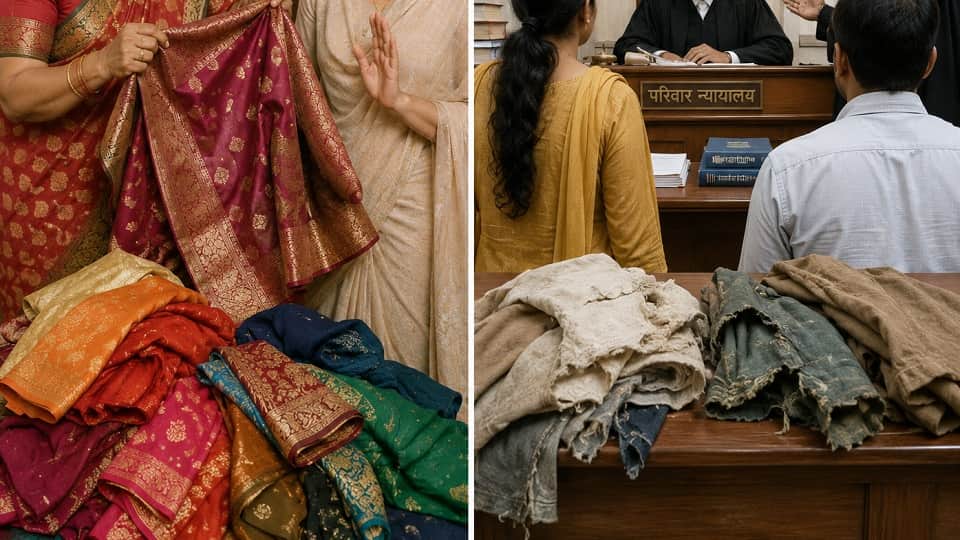 Mother-in-law liking to daughter-in-law sarees objection led to relationship breaking down