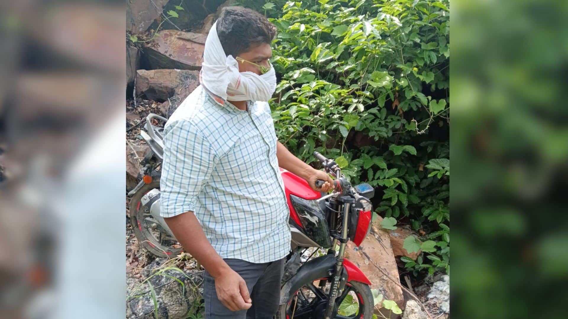दपंती की लाश से उठ रही थी दुर्गंध।